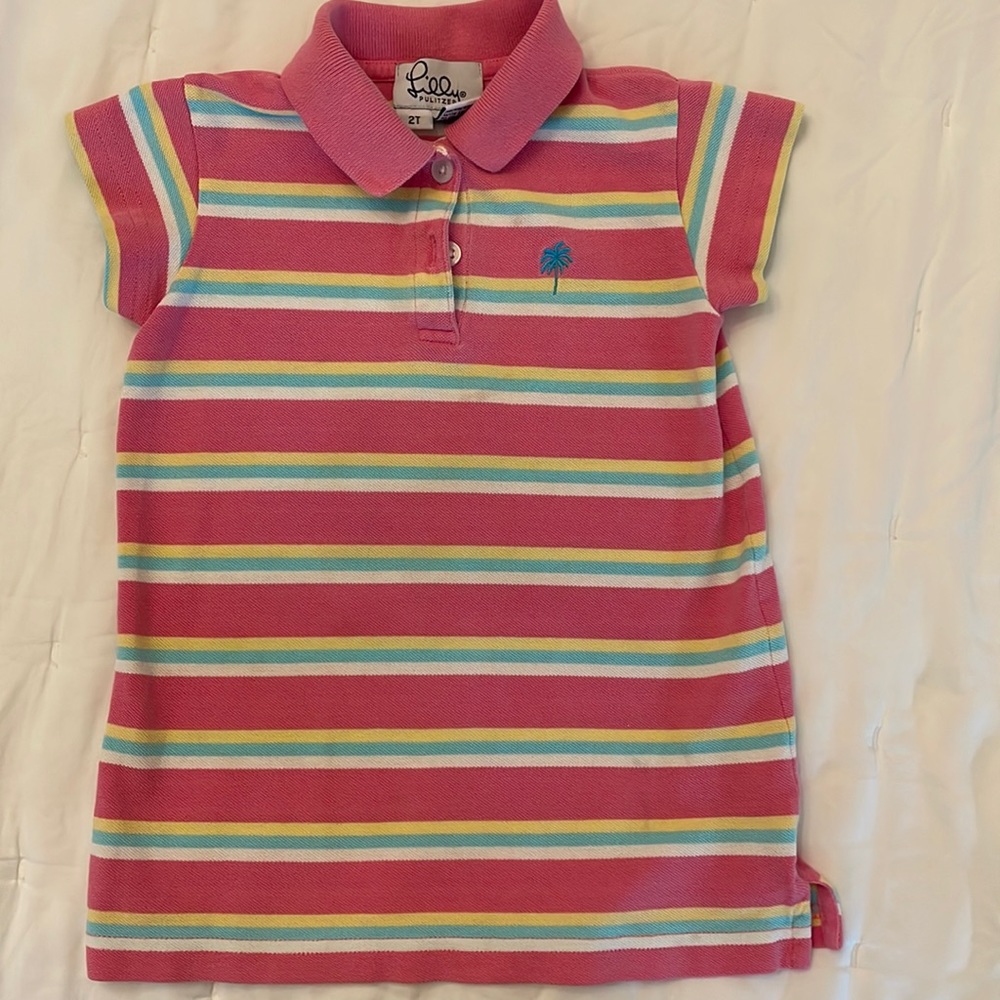 Striped Lily Pulitzer polo dress